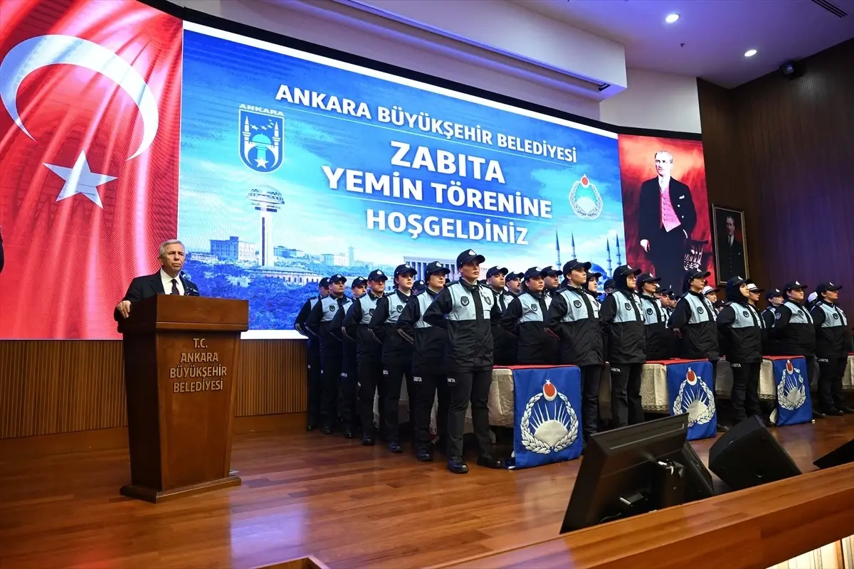 ABB’de 110 Zabıta Memuru Yemin Etti
