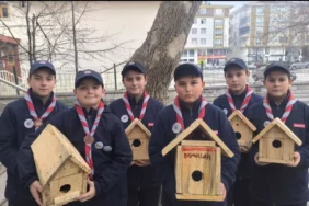 Akyurt’ta Kuşlar İçin Yuva ve Yemlikler Hazırlandı