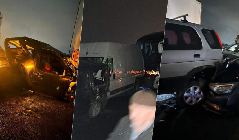 Anadolu Otoyolu’nda 17 Araçlık Zincirleme Kaza, Yaralılar Var