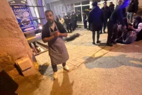 Eşini sokak ortasında öldürüp intihar etti