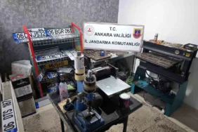 Ankara’da Sahtecilik Operasyonu