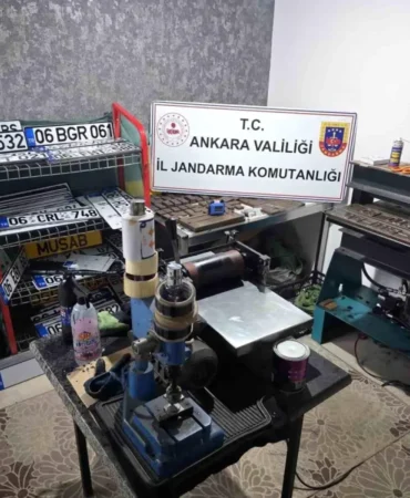 Ankara’da Sahtecilik Operasyonu