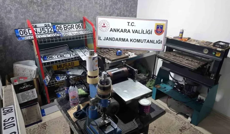 Ankara’da Sahtecilik Operasyonu