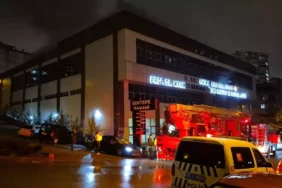 Yüzme Havuzunda Yangın Söndürüldü