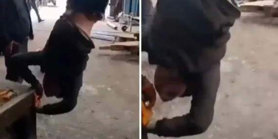 Ankara’da zihinsel engelli kişiyi vince bağlayan 4 şüpheli yakalandı