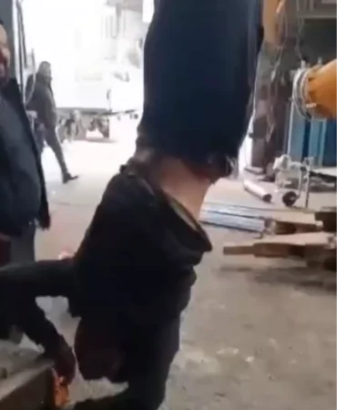 İnfial yaratan görüntü! İşkencecilerin tamamı gözaltına alındı