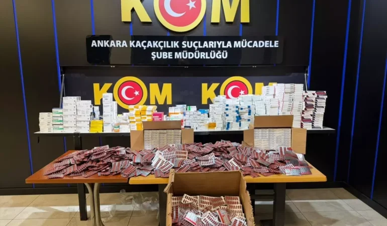 Ankara’da Reçeteli İlaç Operasyonu: 2 Tutuklama