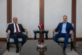 Hakan Fidan ve Irak Savunma Bakanı Görüştü