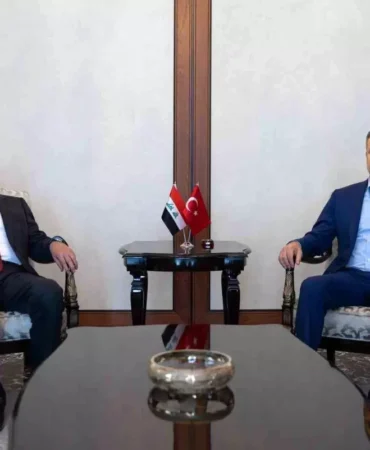Fidan ve Iraklı Bakan Görüştü