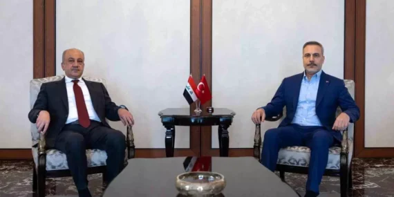 Fidan ve Iraklı Bakan Görüştü