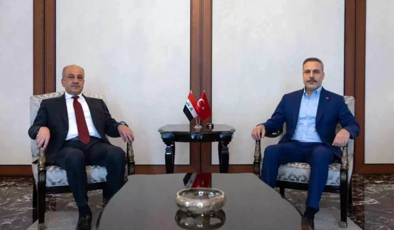 Fidan ve Iraklı Bakan Görüştü