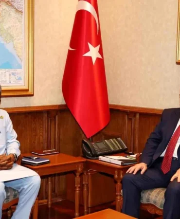 Yaşar Güler, Gana Büyükelçisi’ni Kabul Etti