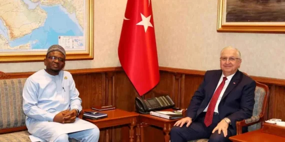 Yaşar Güler, Gana Büyükelçisi’ni Kabul Etti