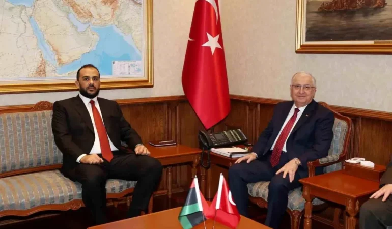 Yaşar Güler, Libya Savunma Bakan Vekili ile Görüştü