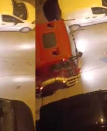 Başakşehir’de Dehşet Anları: Evini Yaktı, İtfaiye Aracına Engel Oldu