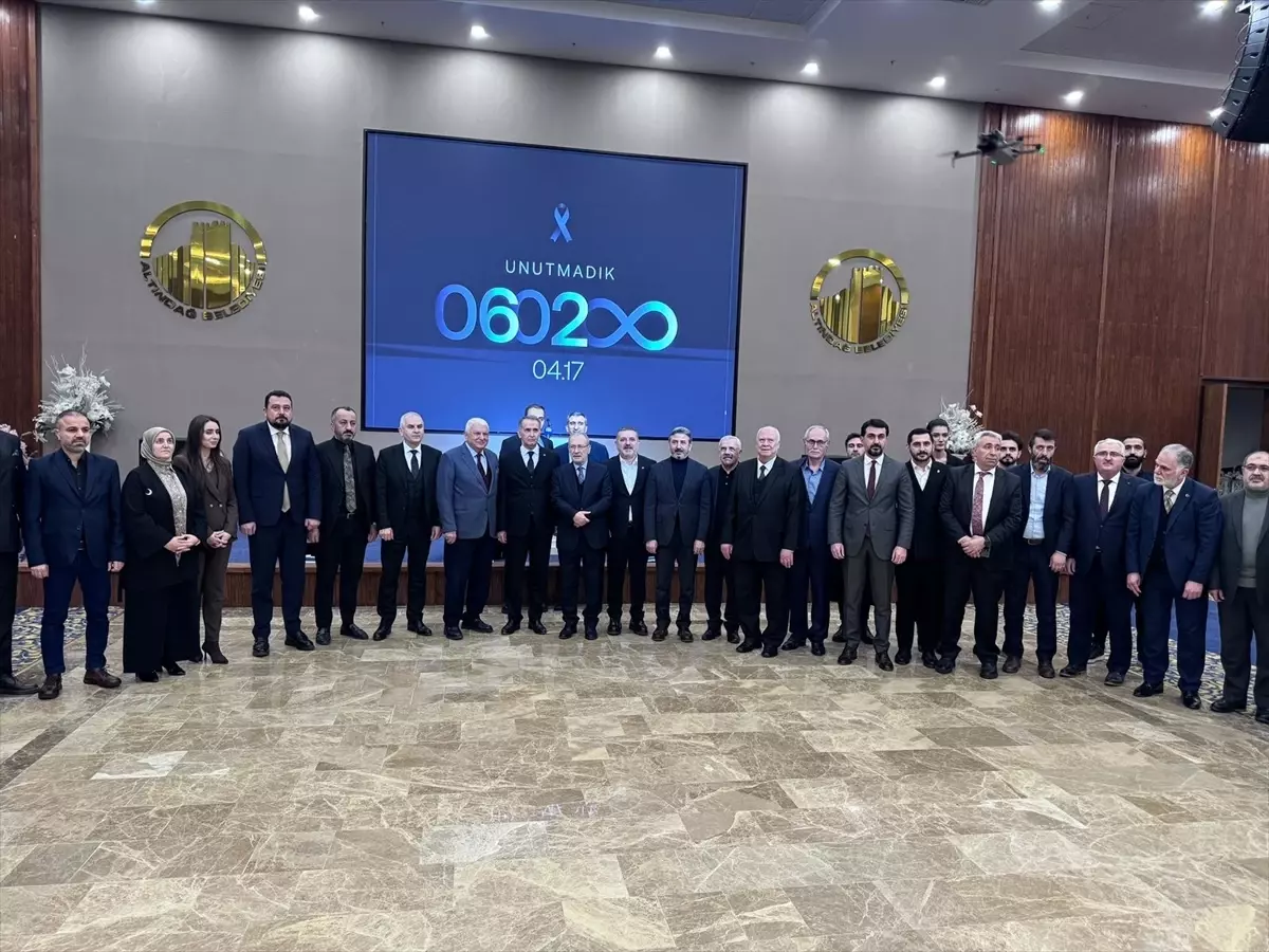 Ankara’da Deprem Şehitleri İçin Anma Programı
