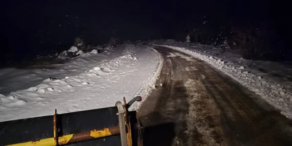 Beypazarı’nda Kar Yağışı Başladı