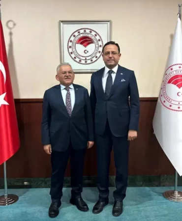 Büyükkılıç’tan ‘yatırım ve proje’ odaklı Ankara temasları