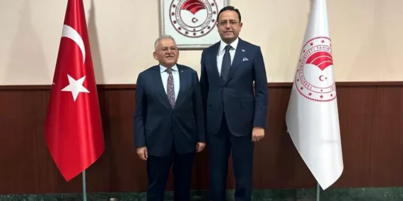 Büyükkılıç’tan ‘yatırım ve proje’ odaklı Ankara temasları