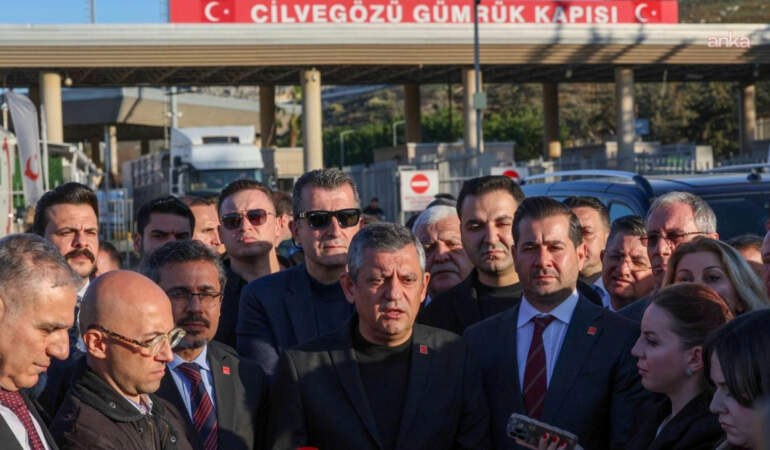 CHP lideri Özel Cilvegözü’nden Seslendi: ‘Suriye Mutabakatından Memnunuz’