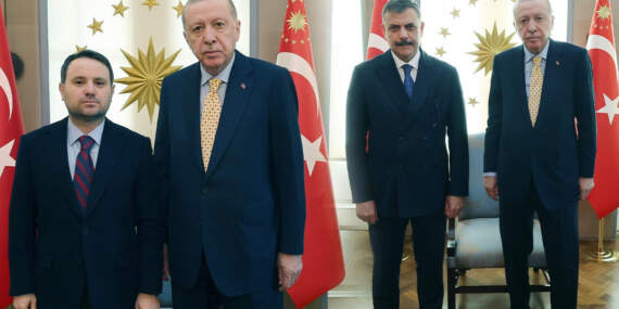 Cumhurbaşkanı Erdoğan, İçişleri Bakanı Çiftçi ve Adalet Bakanı Gürlek’i Kabul Etti