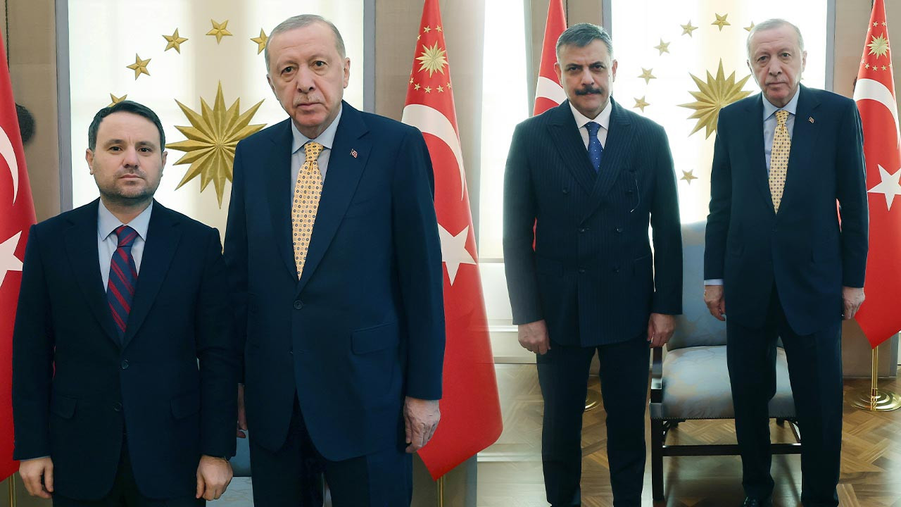 Cumhurbaşkanı Erdoğan, İçişleri Bakanı Çiftçi ve Adalet Bakanı Gürlek’i Kabul Etti