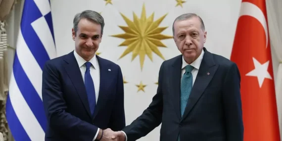 Cumhurbaşkanı Erdoğan, Yunanistan Başbakanı Miçotakis’i kabul etti