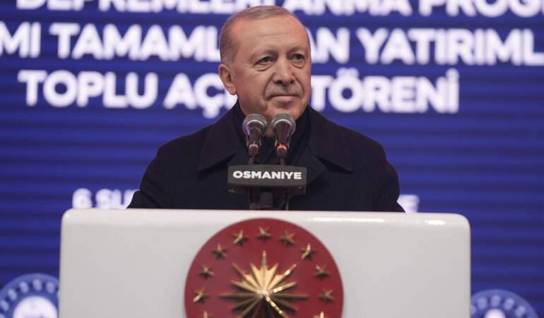 Cumhurbaşkanı Erdoğan’dan Osmaniye’de Kritik Açıklamalar: Bitiremez Dedikleri Evler Burada
