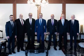 Hakan Fidan, Gazze’den Şaas’ı Ağırladı