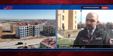 Ebrar Sitesi’nde Acının Yerini Umut Aldı: Emlak Konut Genel Müdürü Yasir Yılmaz tv100’de Açıkladı: Çalışmalar Rekor Sürede Bitti