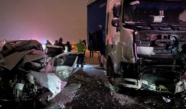 Erzurum’da Korkunç Kaza! 4 can kaybı