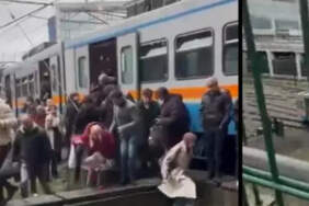 Esenler’de Büyük Panik! Metro Raydan Çıktı