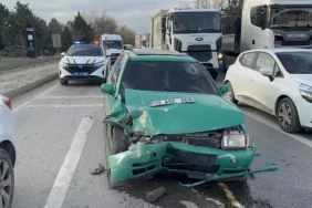 Eskişehir-Ankara yolunda zincirleme kaza!