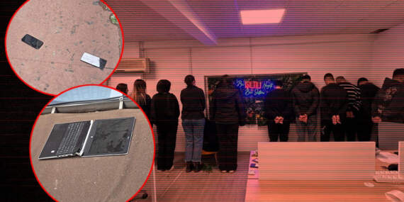 Forex Dolandırıcılarının Çağrı Merkezine Operasyon: Polisi Gören Delilleri Camdan Attı: 17 Gözaltı