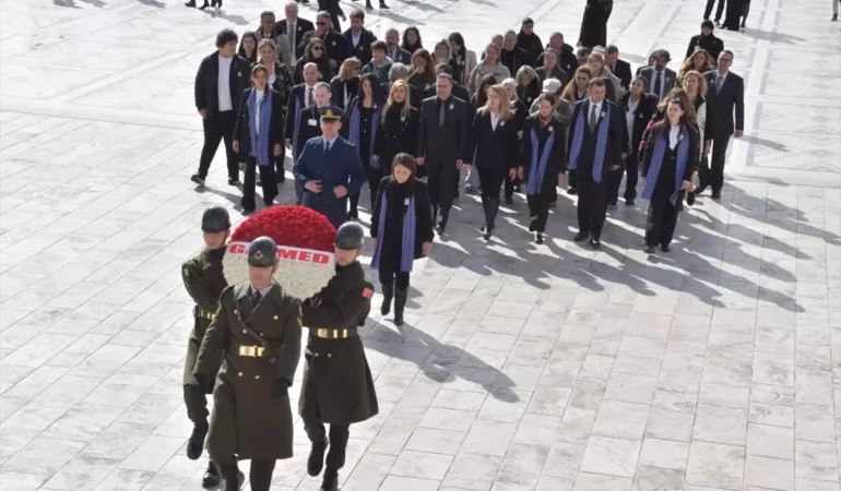 GALMED Anıtkabir’i Ziyaret Etti