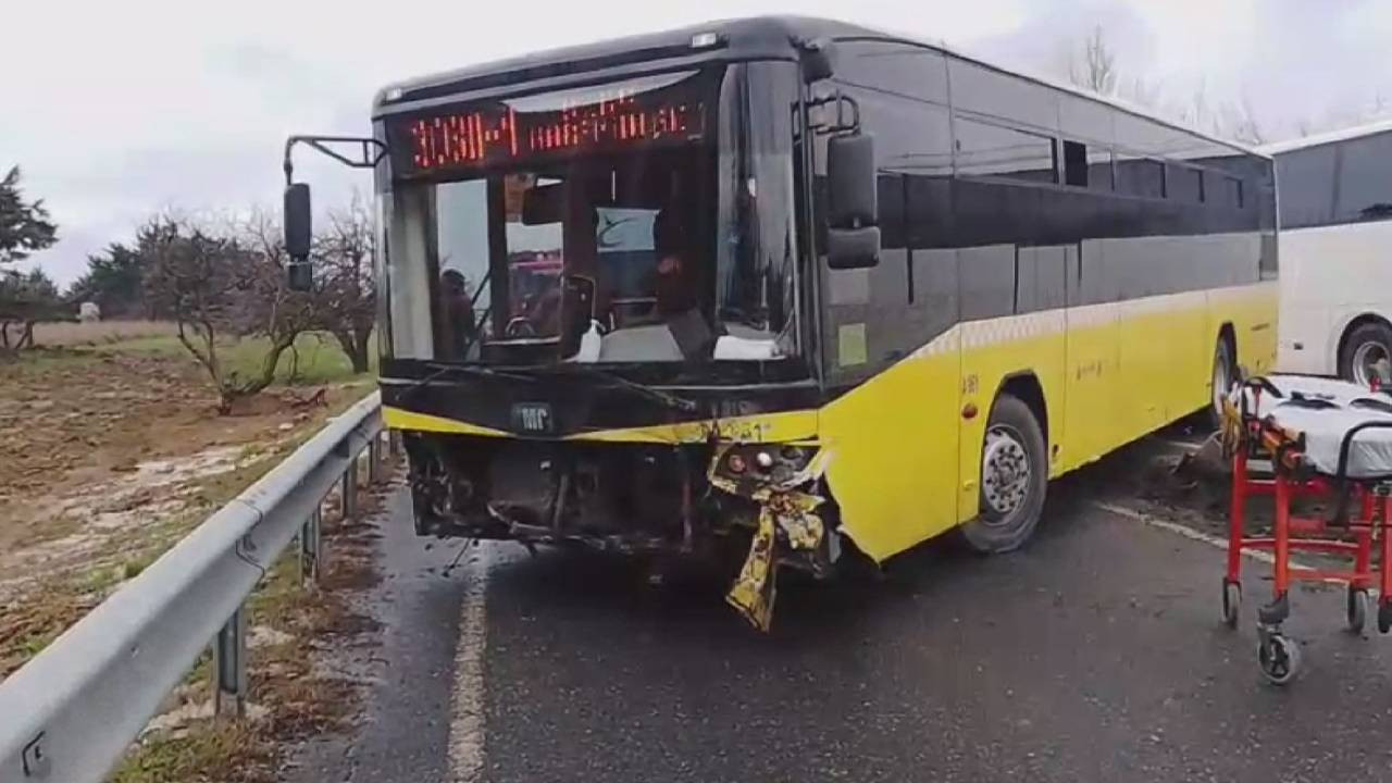 İstanbul Büyükçekmece’de İETT Kazası: Yaralılar Var