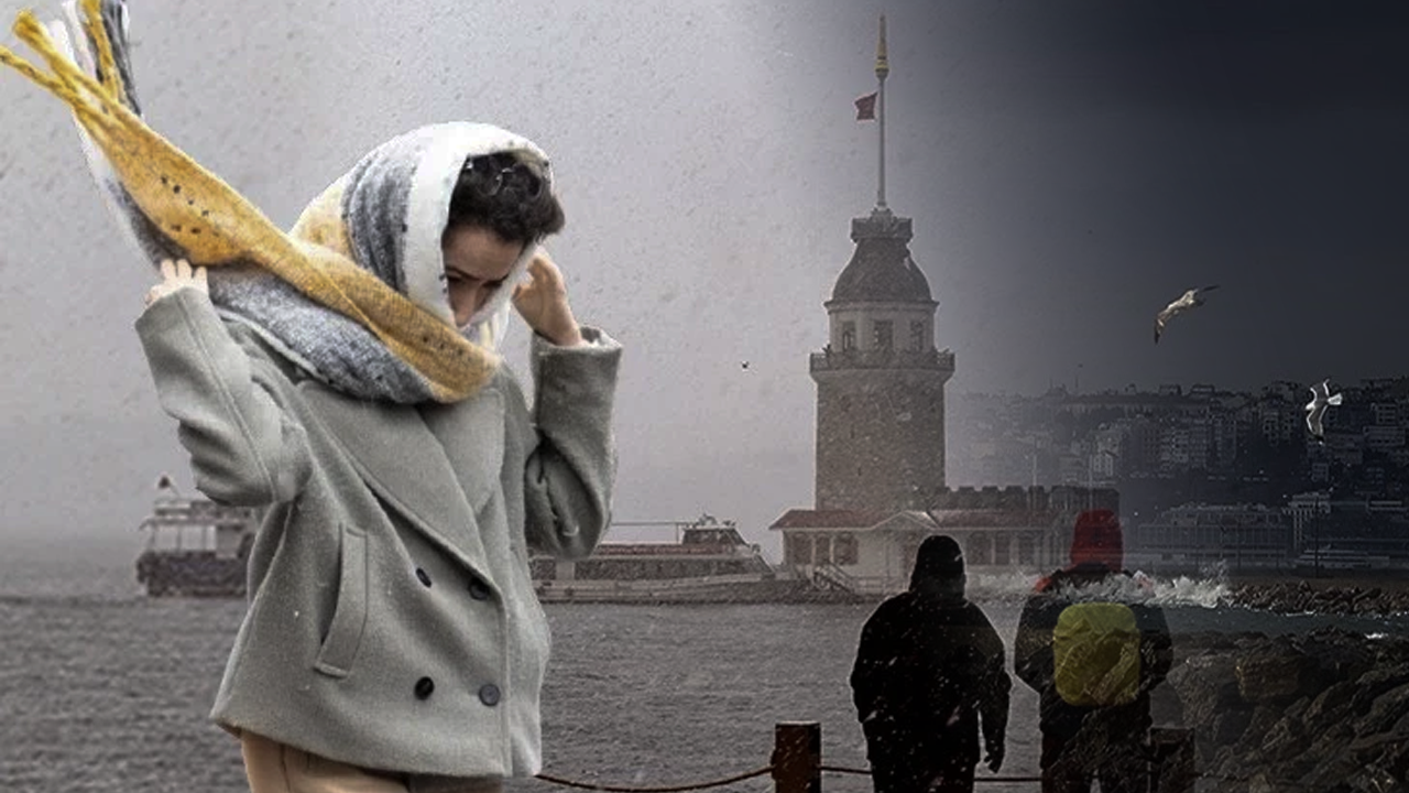 İstanbul’da Kar ve Kuvvetli Rüzgar Alarmı! 15 İlçeye Dikkat