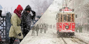 İstanbul’da Kar Yağışı Başladı
