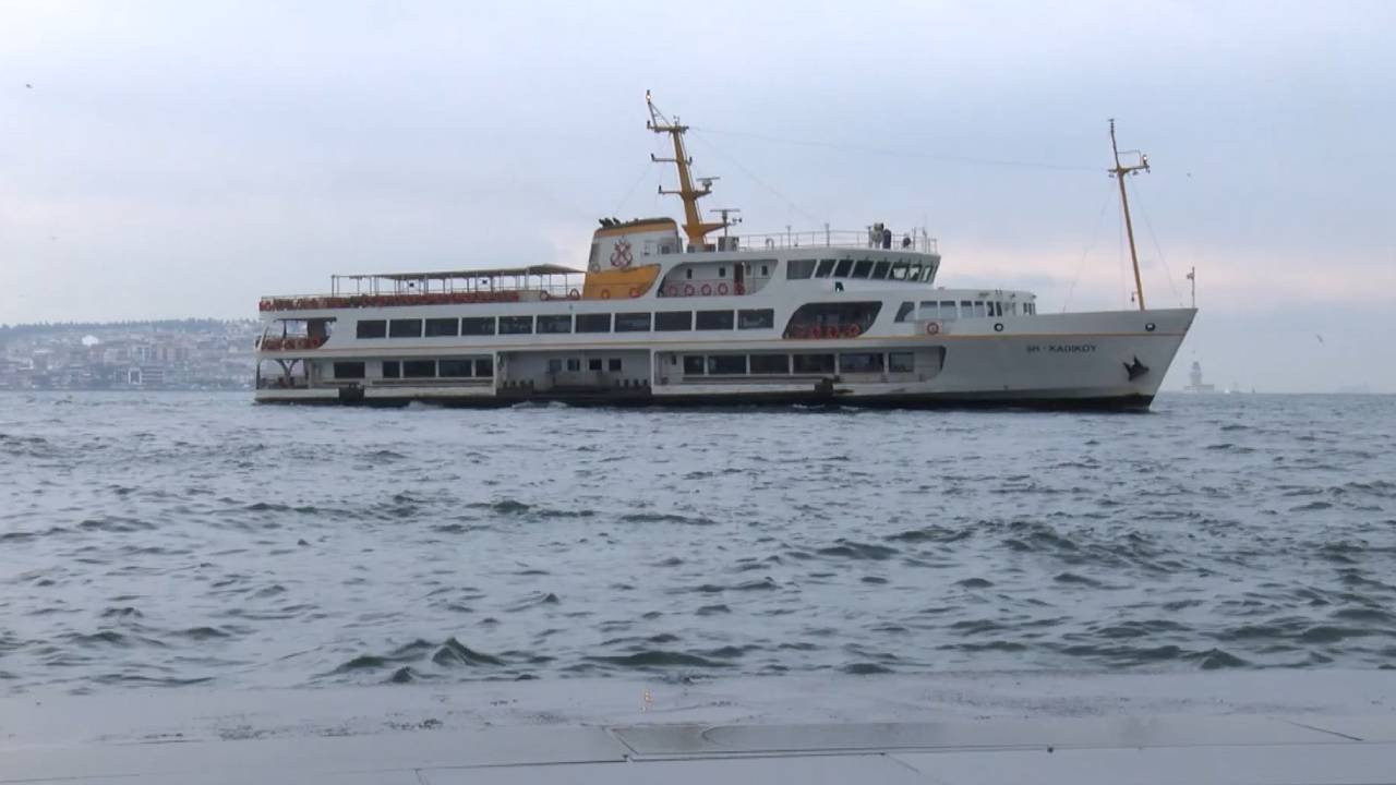 İstanbul’da Vapur Seferleri İptal