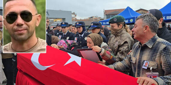 Kazara Kendini Vuran Polis Memuru İçin Emniyette Tören