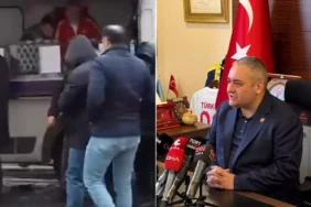 Keçiören’de ilginç istifa kutlaması: Adak lokması dağıtıldı