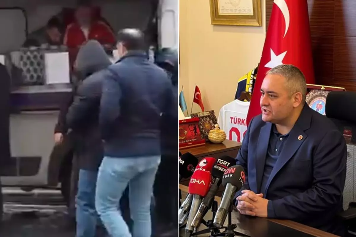 Keçiören’de ilginç istifa kutlaması: Adak lokması dağıtıldı