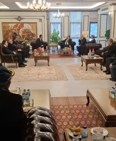 Ataoğlu Beypazarı’nda Gazilere teşekkür etti