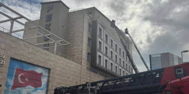 Merter Polisevi’nde Korkutan Alevler