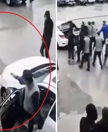 2 kişi tutuklandı! TÜVTÜRK’te polis memurunun dövülerek öldürüldüğü kavganın görüntüleri