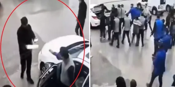 2 kişi tutuklandı! TÜVTÜRK’te polis memurunun dövülerek öldürüldüğü kavganın görüntüleri