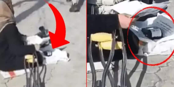 POS Cihazlı Dilenci: ‘Bu Kadarı Da Olmaz” Dedirten Görüntü Sosyal Medyayı Karıştırdı