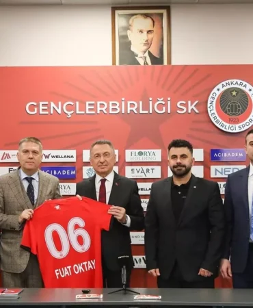 TBMM Dışişleri Komisyonu Başkanı Fuat Oktay’dan Gençlerbirliği’ne ziyaret