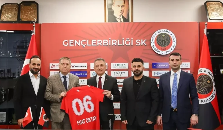 TBMM Dışişleri Komisyonu Başkanı Fuat Oktay’dan Gençlerbirliği’ne ziyaret