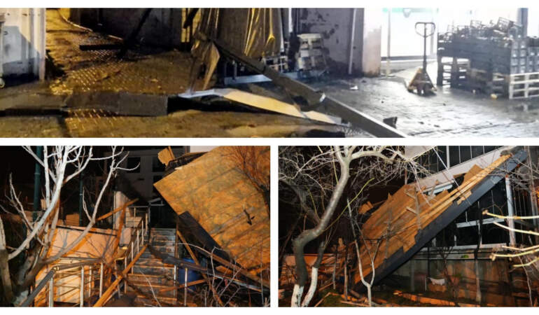 Tekirdağ’da Fırtına Kabusu… Çatılar Uçtu, Ağaçlar Devrildi